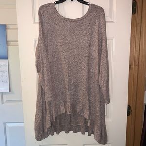 Boutique plush tunic top 2XL
